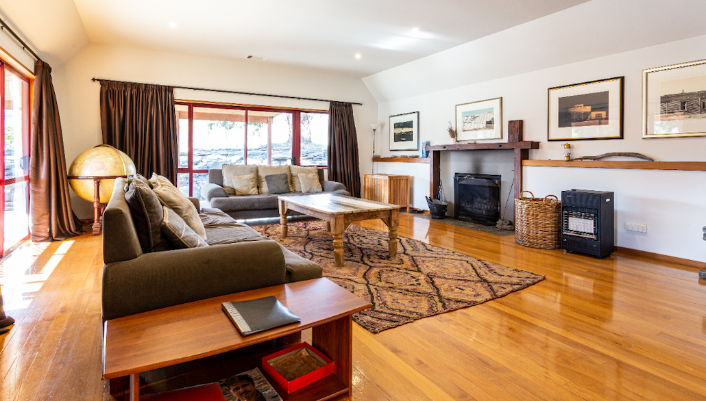 Living room seating area