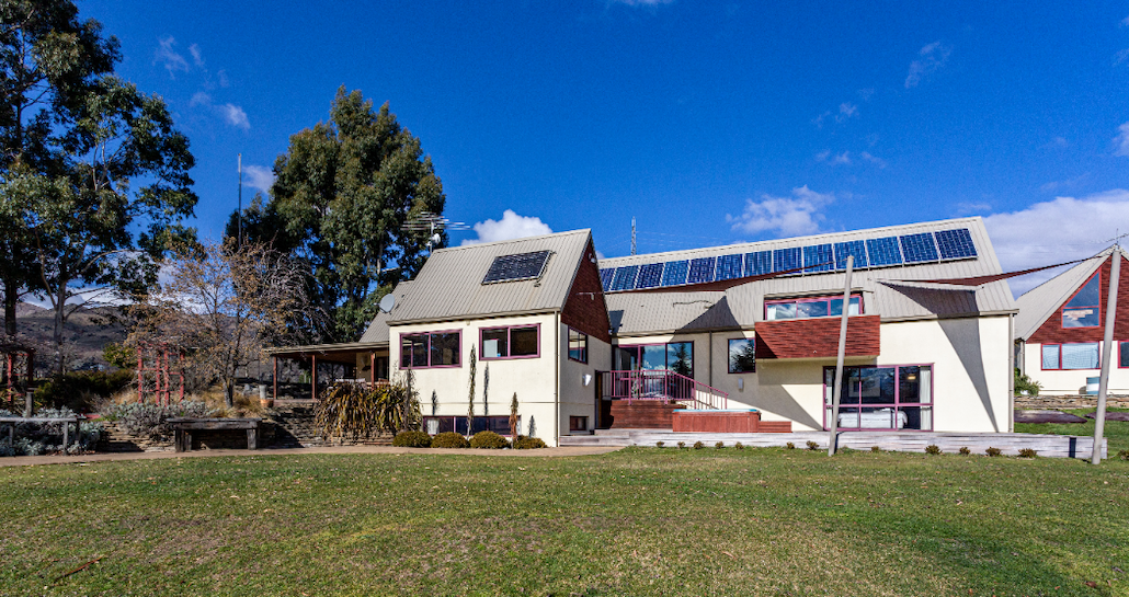 House front exterior