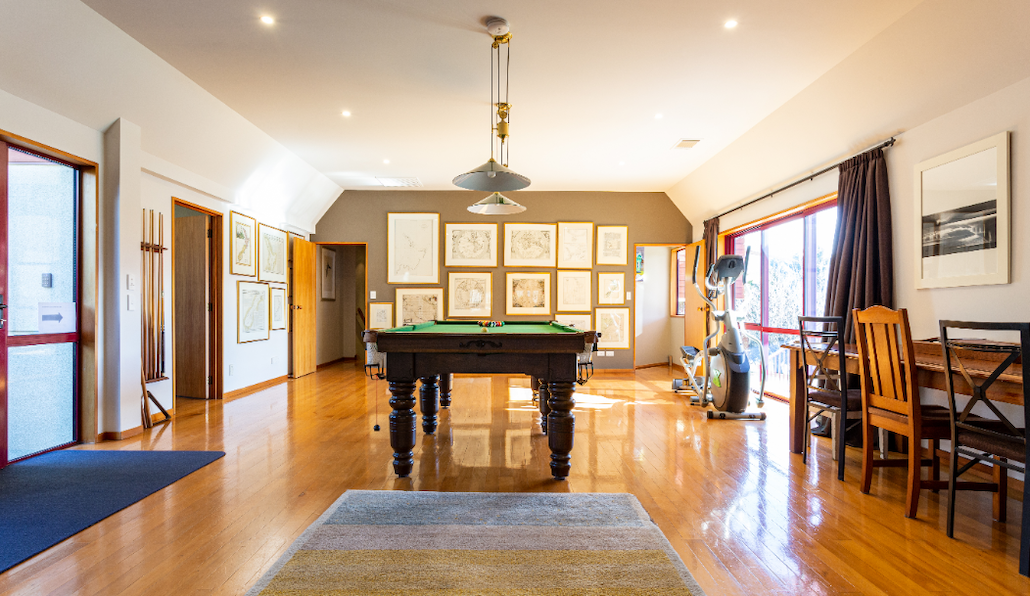 Pool table room