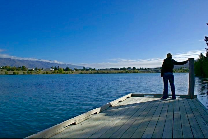 Jetty on Lake Dunstan